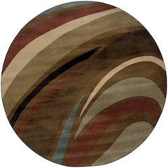 HUDSON Brown 7' 8 Area Rug