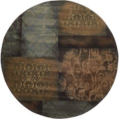HUDSON Blue 7' 8 Area Rug