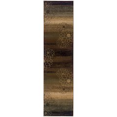 HUDSON Brown 1'10 X  7' 6 Area Rug