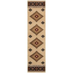 HUDSON Beige 1'10 X  7' 6 Area Rug