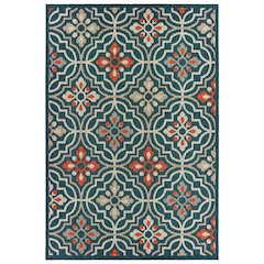 LATITUDE Blue 3' 3 X  5' Area Rug