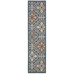 LATITUDE Blue 1'10 X  7' 6 Area Rug