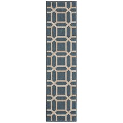 LATITUDE Blue 1'10 X  7' 6 Area Rug