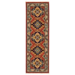 LILIHAN Red 2' X  6' Area Rug