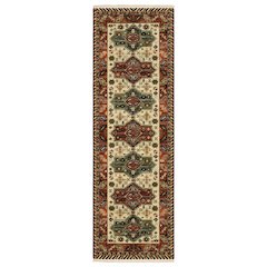 LILIHAN Red 2' X  6' Area Rug