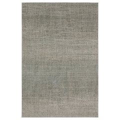 Contemporary Rug 2' 3" X  7' 6" Size in Grey/ Blue Color
