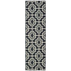 MARINA Black 2' 3 X  7' 6 Area Rug