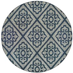 MARINA Navy 7'10 Area Rug
