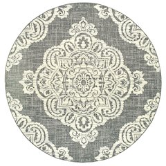 MARINA Grey 7'10 Area Rug