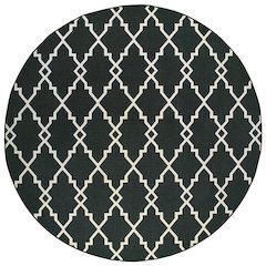 MARINA Black 7'10 Area Rug