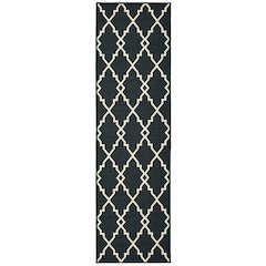 MARINA Black 2' 3 X  7' 6 Area Rug