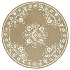 MARINA Tan 7'10 Area Rug