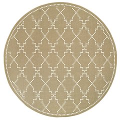 MARINA Tan 7'10 Area Rug