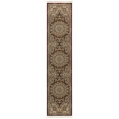 Masterpiece Runner Size Traditional Style Rug Red Color
