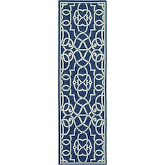 MERIDIAN Navy 2' 3 X  7' 6 Area Rug