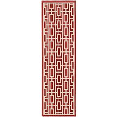 MERIDIAN Red 2' 3 X  7' 6 Area Rug
