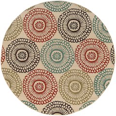 MONTEGO Beige 7'10 Area Rug