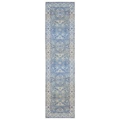 MYERS Blue 2' X  8' Area Rug