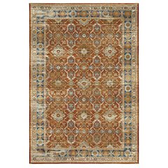 Scatter Outdoor Rug Made of Polypropylene, Rust color