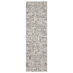 Nebulous Runner Size Casual Style Rug Ivory Color