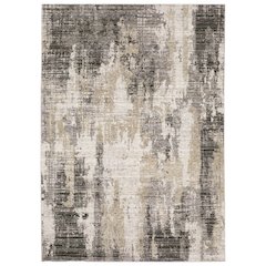 NEBULOUS Grey 3' 3 X  5' Area Rug