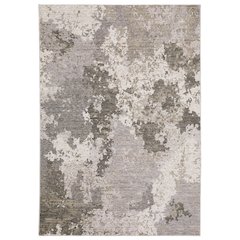 NEBULOUS Grey 3' 3 X  5' Area Rug