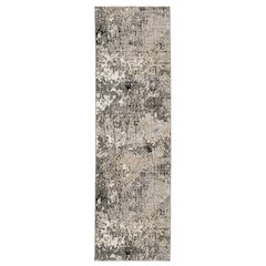 NEBULOUS Grey 2' 3 X  7' 6 Area Rug