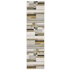STRADA Beige 2' 3 X  8' Area Rug