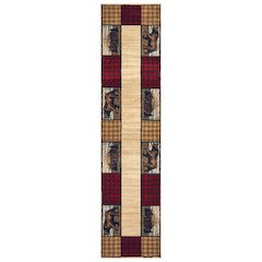 WOODLANDS Ivory 1'10 X  7' 6 Area Rug