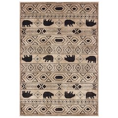 WOODLANDS Ivory 1'10 X  3' Area Rug