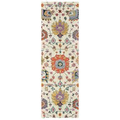ZAHRA Ivory 2' 6 X  8' Area Rug