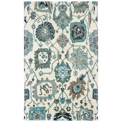 ZAHRA Ivory 3' 6 X  5' 6 Area Rug