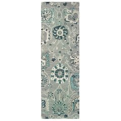 ZAHRA Grey 2' 6 X  8' Area Rug