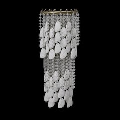 Farfalle 8.75-in 2 Light (40-watt) Brushed Champagne Gold Wall Sconce