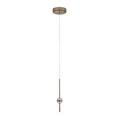 Goccia 6.25-in (7-watt) LED Winter Brass Mini Pendant