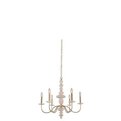 Carrara 6 Light Chandelier