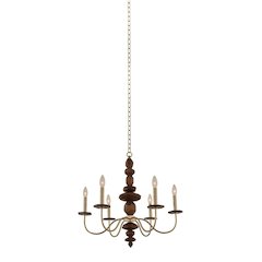 Lassen 6 Light Chandelier