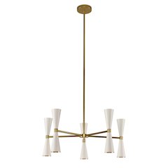 Milo 5 Arm Chandelier