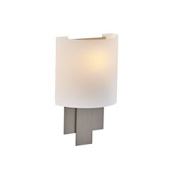 Espille 12.25-in 1 Light (60-watt) Satin Nickel ADA Wall Sconce