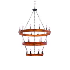 Lansdale (12+6+6) Light 3 Tier Chandelier