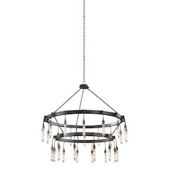 Stuyvesant 12+16 Light 2 Tier Chandelier