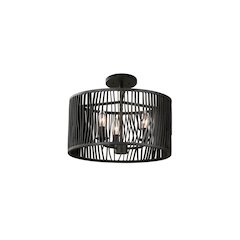 Morre 16 Inch Convertible Pendant / Semi Flush