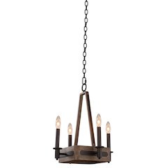 Duluth 4 Light Square Chandelier