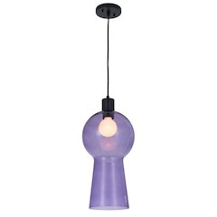 Cores Purple Pendant