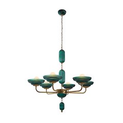 Verde 6 Lt Chandelier