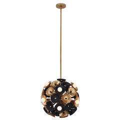 Damask 15 LT Semi Flush/Convertible