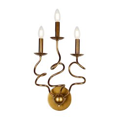 Rizo 22-in 3 Light (40-watt) Oil Rubbed Bronze Wall Sconce