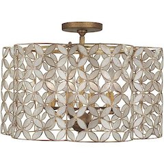 Maurelle 17 Inch Semi Flush