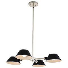 Bruno 4 Light Chandelier