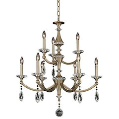 Floridia (6+3) Light 2 Tier Chandelier
